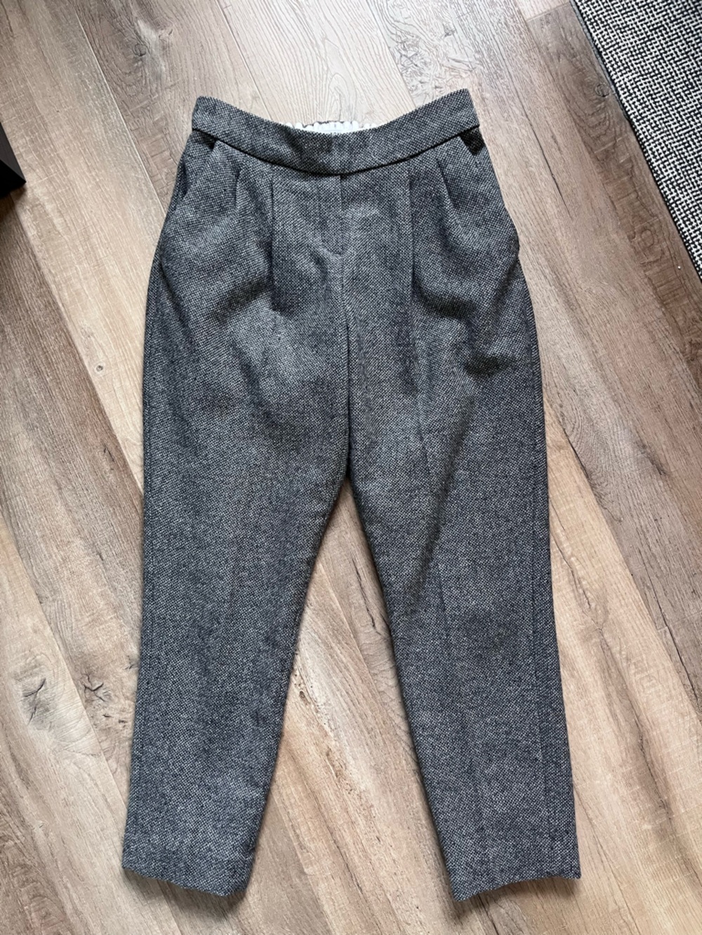 Babaton Charcoal brown/grey Tailored Dress Pants